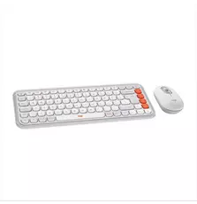 Комплект Logitech POP Icon Combo Bluetooth Off-White (920-013141)