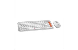 Комплект Logitech POP Icon Combo Bluetooth Off-White (920-013141) - Фото