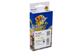 Картридж Barva Canon CLI-42Y (6387B001) 900sh, белый (IC-42Y) - Фото