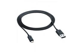 Дата кабель USB 2.0 AM to Micro 5P 1.0m Black Optima (41033) - Фото