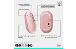 Комплект Logitech POP Icon Combo Bluetooth UA Rose (920-013142)