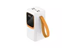 Батарея универсальная Denmen DP31 30000mAh PD/20W, QC/22,5W, flashlight, cable (DP-31WH)