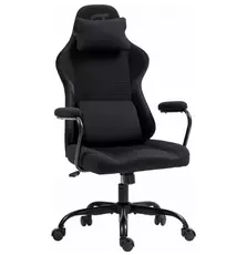 Кресло игровое GT Racer X-2322 Black (X-2322 Fabric Black)