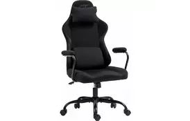 Крісло ігрове GT Racer X-2322 Black (X-2322 Fabric Black) - Фото