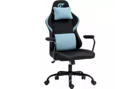 Крісло ігрове GT Racer X-2322 Black/Blue (X-2322 Fabric Black/Blue) - Фото