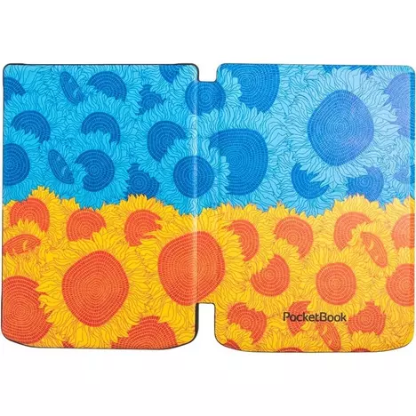 Чехол к электронной книге Pocketbook 629_634 Shell sunflower print (SH-634-SFP-CIS) - Фото 5