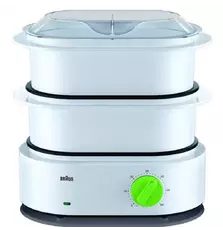 Пароварка BRAUN FS 3000 White