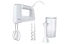 Миксер BRAUN HM 3105 WHITE - Фото