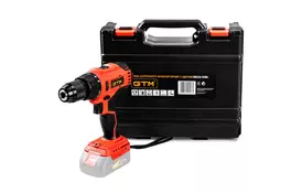 Шуруповерт GTM DSI18/60BL з ударом, 18В, 60Нм (без АКБ та ЗП) (DSI18/60BL_BARE TOOL) - Фото