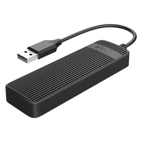 Концентратор Choetech USB 3.1 to 3хUSB 3.0+RJ45(1GB) Ethernet 4in1 (HUB-U02-BK) - Фото 2