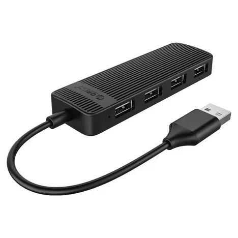 Концентратор Choetech USB 3.1 to 3хUSB 3.0+RJ45(1GB) Ethernet 4in1 (HUB-U02-BK) - Фото 4