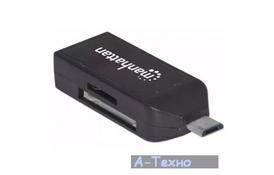 Считыватель флеш-карт Manhattan imPORT Link (406222) - Фото