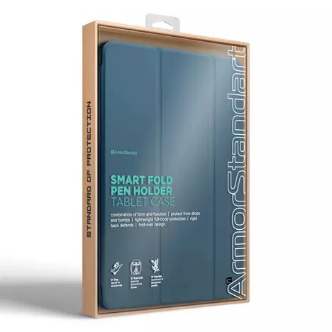 Чехол для планшета Armorstandart Smart Fold Pen Apple iPad Pro 11 (2024) Lavender Grey (ARM78127) - Фото 7