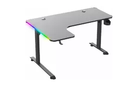 Компьютерный стол GT Racer T-1217 Black (T-1217 (160x60-100x73) Black) - Фото