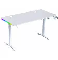 Компьютерный стол GT Racer T-1231 White (T-1231 (120x60x73-117) White)