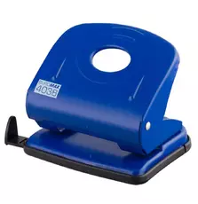 Дырокол BUROMAX metal, 30sheets, blue (BM.4038-02)