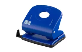 Дырокол BUROMAX metal, 30sheets, blue (BM.4038-02) - Фото