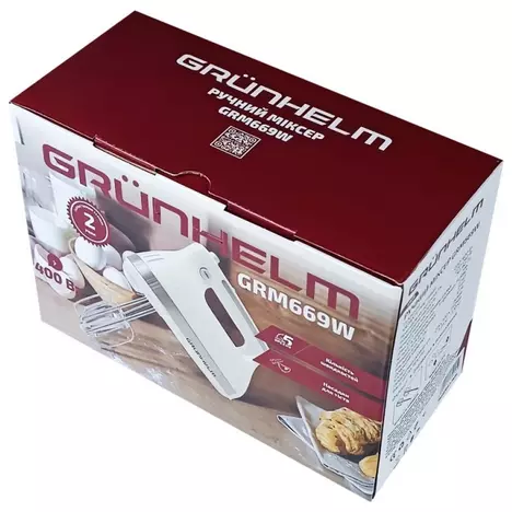 Миксер Grunhelm GRM669W - Фото 1