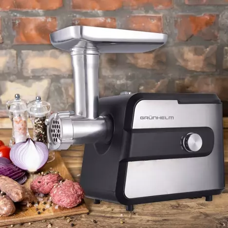 Мясорубка Grunhelm AMG200SS - Фото 1