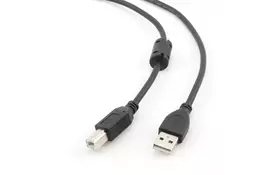 Кабель для принтера USB2.0 AM/BM 1.0m Maxxter (UF-AMBM-1M) - Фото