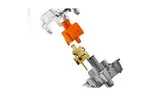 Клавиатура Hator Gravity TKL Orange USB White (HTK551UA)