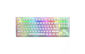 Клавіатура Hator Gravity X TKL Orange USB White (HTK551UA) - Фото