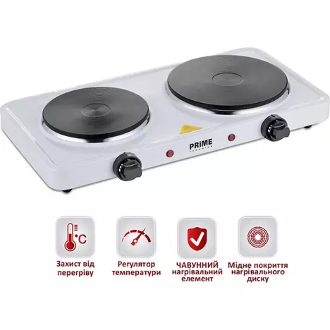 Настольная плита PRIME Technics PEC 2520 - Фото 7