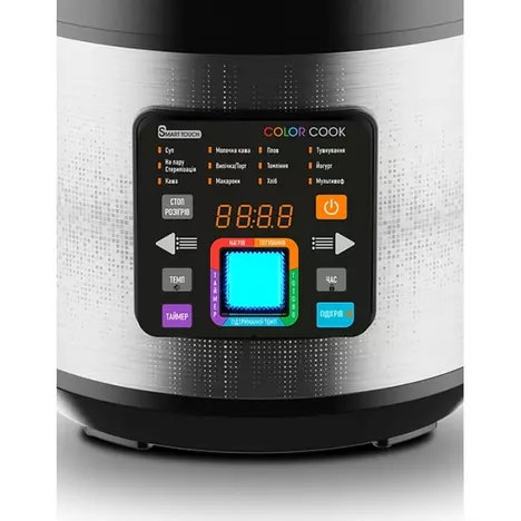 Мультиварка PRIME Technics PMC 1286 Color Cook - Фото 7