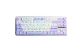 Клавіатура Aula F87 keycap KRGD Blue USB UA White (6948391202464) - Фото