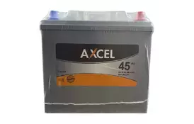 Аккумулятор автомобильный AXCEL Asia 45А прав (0) (400 пуск) THIN - Фото