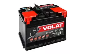 Аккумулятор автомобильный VOLAT 60A +лев (1) (L2) 610А - Фото