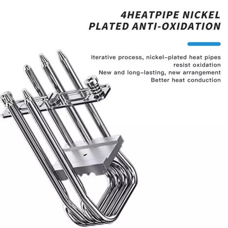 Кулер для процессора JONSBO CR-1400 V2 ARGB White - Фото 1