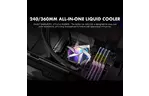 Система жидкостного охлаждения Azza HEX 360 (LCAZ-360H-ARGB)