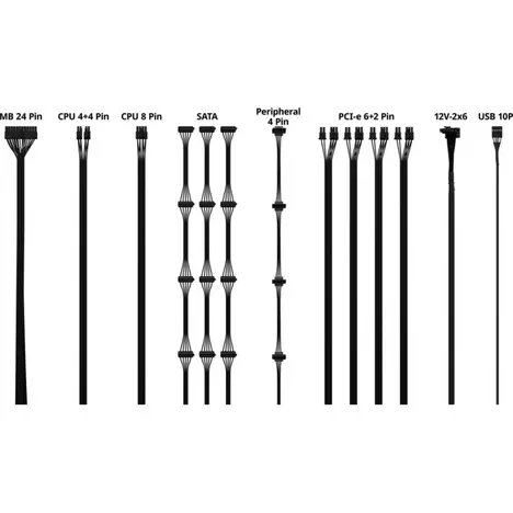 Блок питания CoolerMaster 1100W X Silent Edge Platinum (MPS-B001-AZBP-BEU) - Фото 4