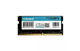 Модуль памяти для ноутбука SoDIMM DDR4 8GB 2666MHz Wibrand (WI2666DDR4S/8GB) - Фото