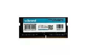 Модуль памяти для ноутбука SoDIMM DDR4 32GB 3200MHz Wibrand (WI3200DDR4S/32GB) - Фото