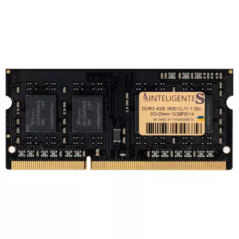 Модуль для ноутбука SoDIMM DDR3L 4GB 1600 MHz INTELIGENTES (IS3BFB1/4) - Фото 6