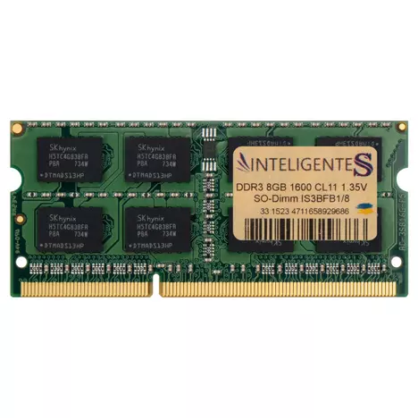 Модуль для ноутбука SoDIMM DDR3L 8GB 1600 MHz INTELIGENTES (IS3BFB1/8) - Фото 2