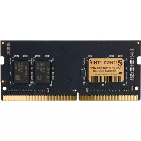 Модуль для ноутбука SoDIMM DDR4 8GB 2666 MHz INTELIGENTES (IS4CHD1/8) - Фото 3