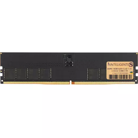Модуль памяти для компьютера DDR5 16GB 5200 MHz INTELIGENTES (IU5BII1/16) - Фото 2