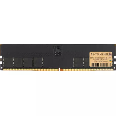 Модуль памяти для компьютера DDR5 16GB 5600 MHz INTELIGENTES (IU5CIJ1/16) - Фото 6