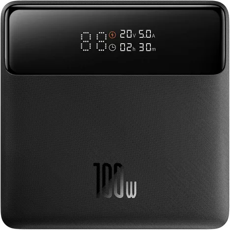 Батарея универсальная Baseus Blade 20000mAh 100W OE, black (PPBL000301) - Фото 7