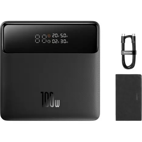 Батарея универсальная Baseus Blade 20000mAh 100W OE, black (PPBL000301) - Фото 3