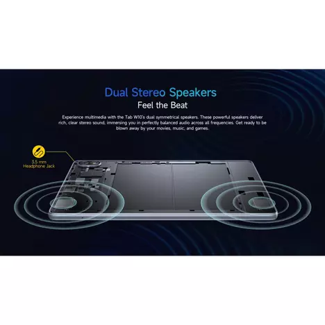 Планшет Ulefone Tab W10 Wi-Fi 4/128GB Space Grey (6975326663694) - Фото 7