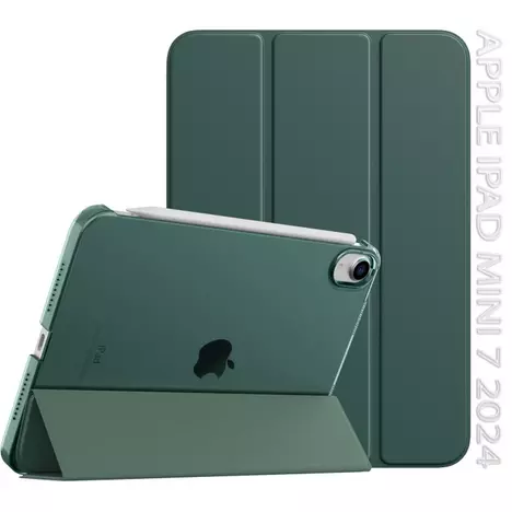 Чехол для планшета BeCover Tri Fold Hard Apple iPad Mini 7 2024 Dark Green (712451) - Фото 8