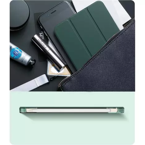 Чехол для планшета BeCover Tri Fold Hard Apple iPad Mini 7 2024 Dark Green (712451) - Фото 3