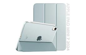 Чохол до планшета BeCover Tri Fold Hard Apple iPad Mini 7 2024 Light Blue (712453) - Фото