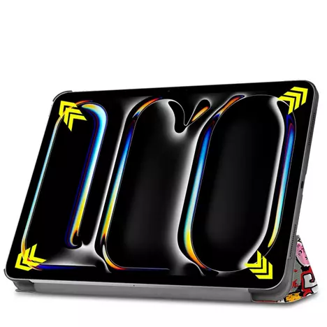 Чехол для планшета BeCover Smart Case Apple iPad Pro 11'' M4 2024 Graffiti (711637) - Фото 7