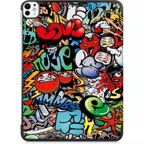 Чехол для планшета BeCover Smart Case Apple iPad Pro 11'' M4 2024 Graffiti (711637) - Фото 6