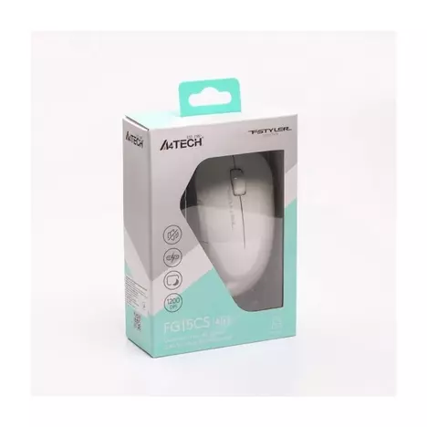 Мышка A4Tech FG15CS Air2 Wireless White (4711421001243) - Фото 5
